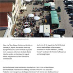 Wochenmarkt in Alzey